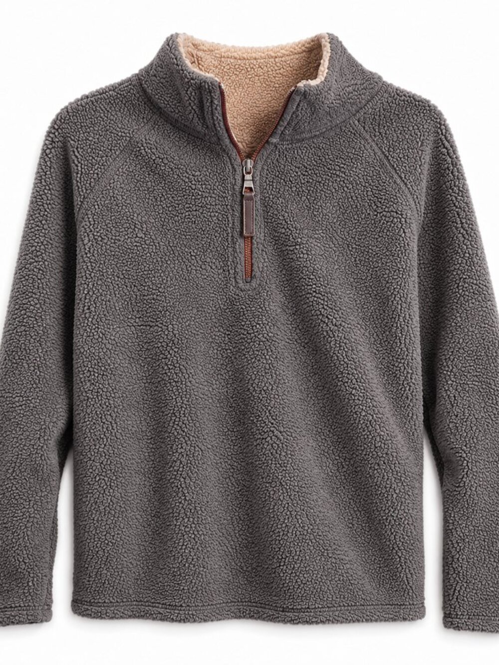 5/45$ or 10/80$

Trinity Men's Charcoal Zip-Up Sweater